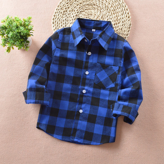 Chemise à carreaux