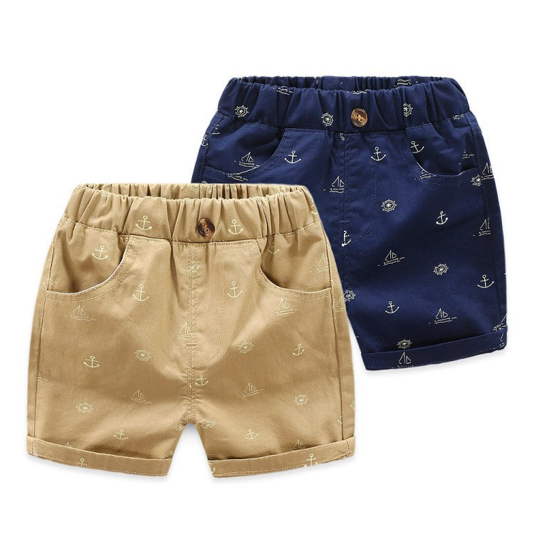 Shorts décontracté en coton pour enfants
