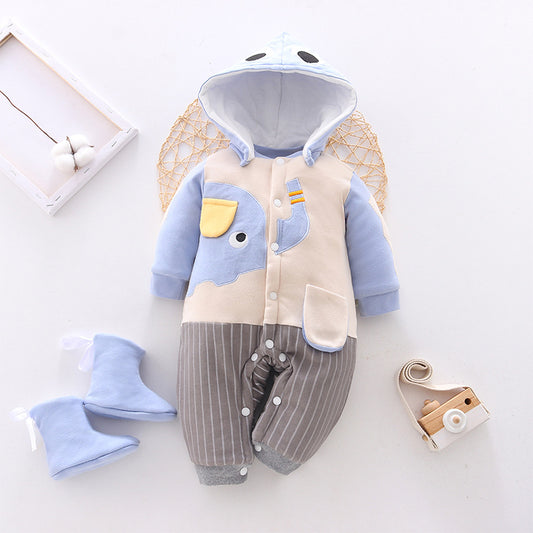 Grenouillère épaisse pour bébé – Automne et Hiver