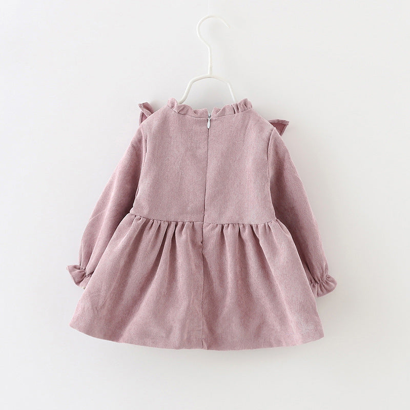 Robe coréenne à manches longues