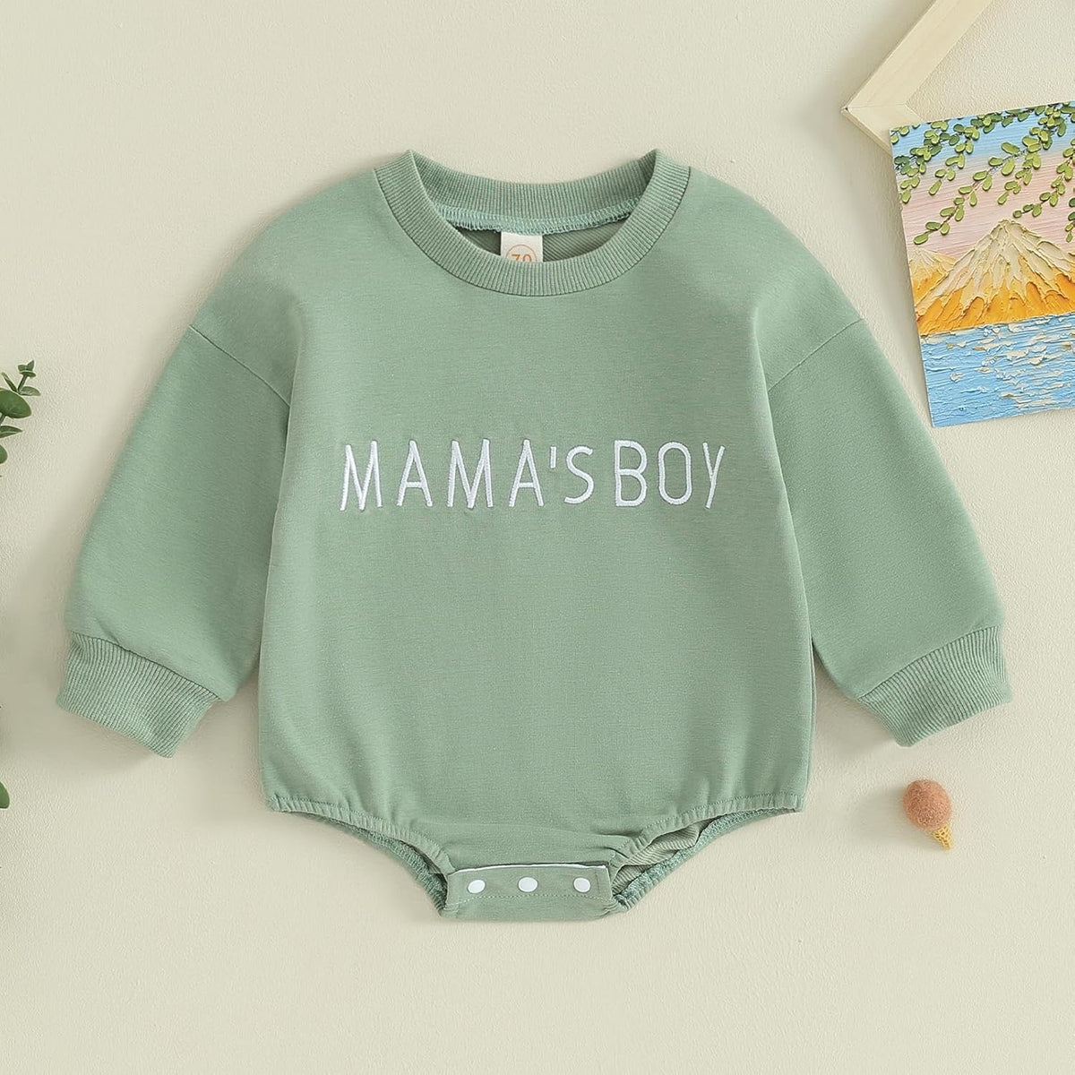Baby Jumpsuit Winter Romper Letter Print