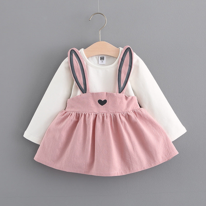 Robe bébé fille lapin mignonne style coréen