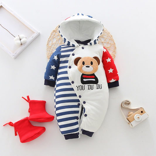 Grenouillère épaisse pour bébé – Automne et Hiver