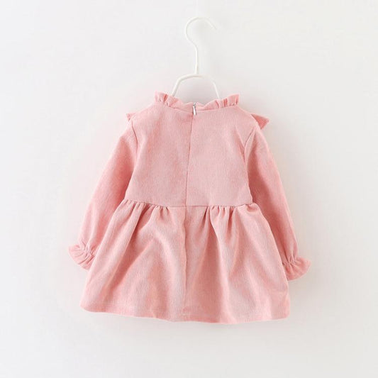 Robe coréenne à manches longues