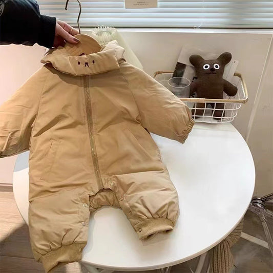 Barboteuse Bébé Vêtements d'Hiver Épais pour Bébé
