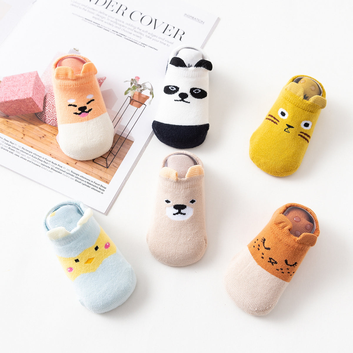 Chaussettes antidérapantes pour enfants