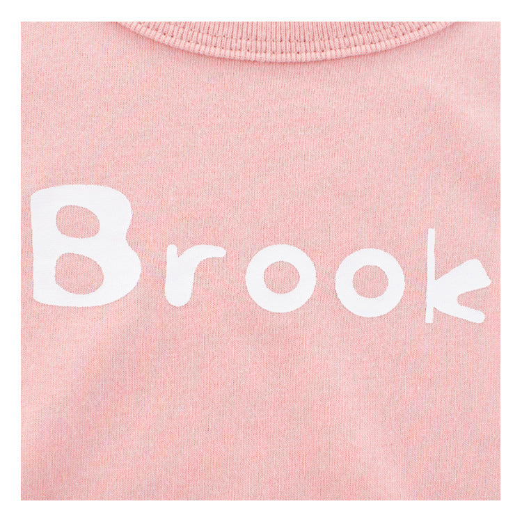 T-shirt d'été à manches courtes en coton pour bébés filles