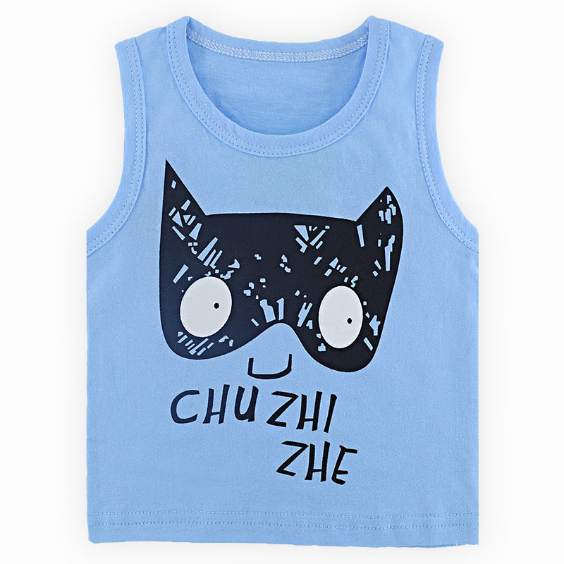 Gilet sans manches en coton pour enfants