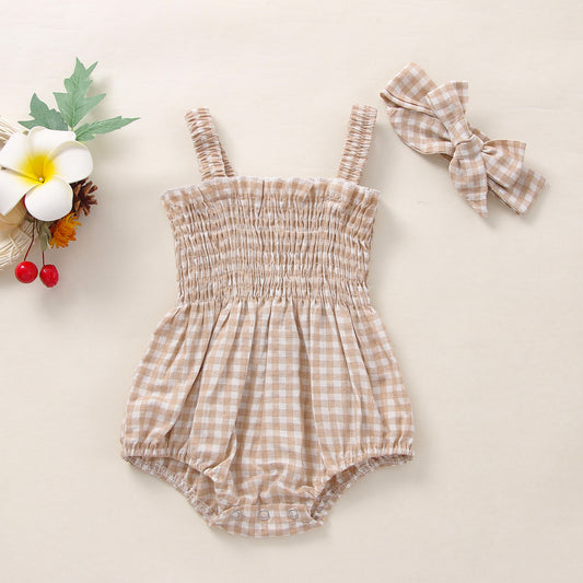 Bébés Filles 2 Pièces Tenues d'été, Volants sans Manches