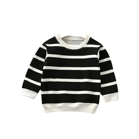 T-shirt à manches longues et rayures pour enfants
