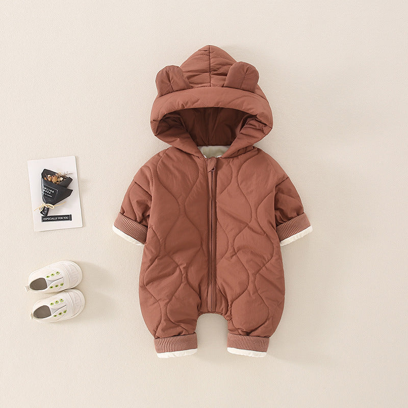 Vêtements d'hiver chauds et épais pour bébés ours