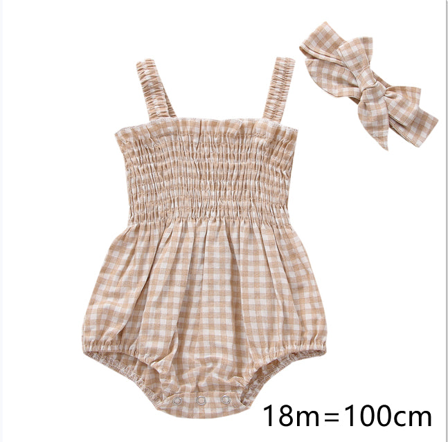 Bébés Filles 2 Pièces Tenues d'été, Volants sans Manches