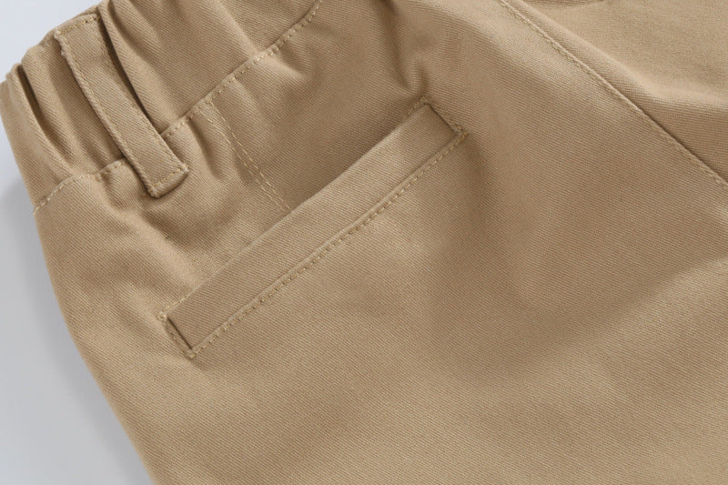 Pantalon décontracté en coton pour garçons
