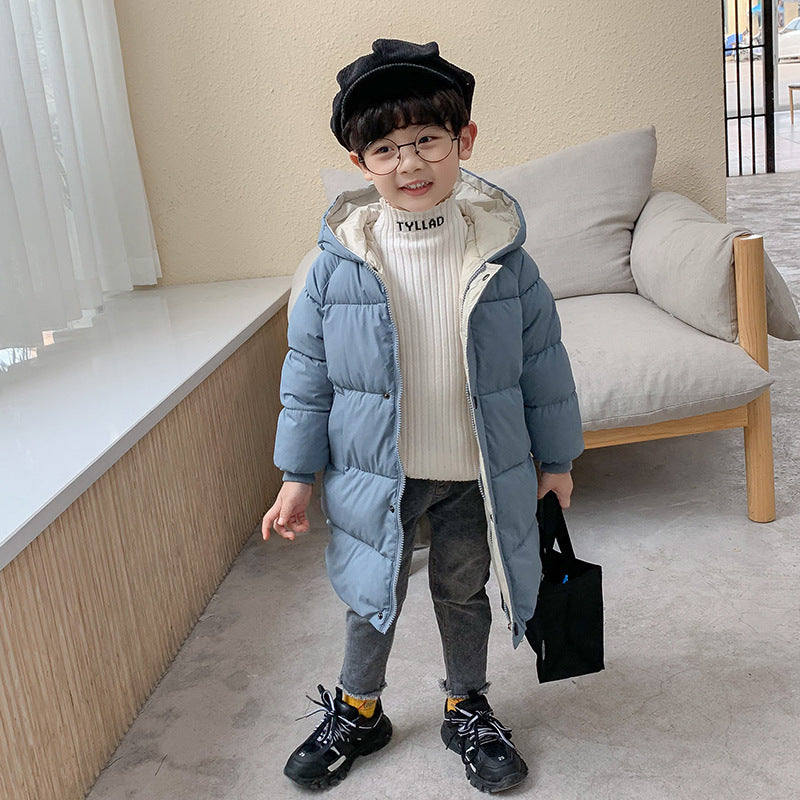 Kids Winter Hooded Puffer Jacket