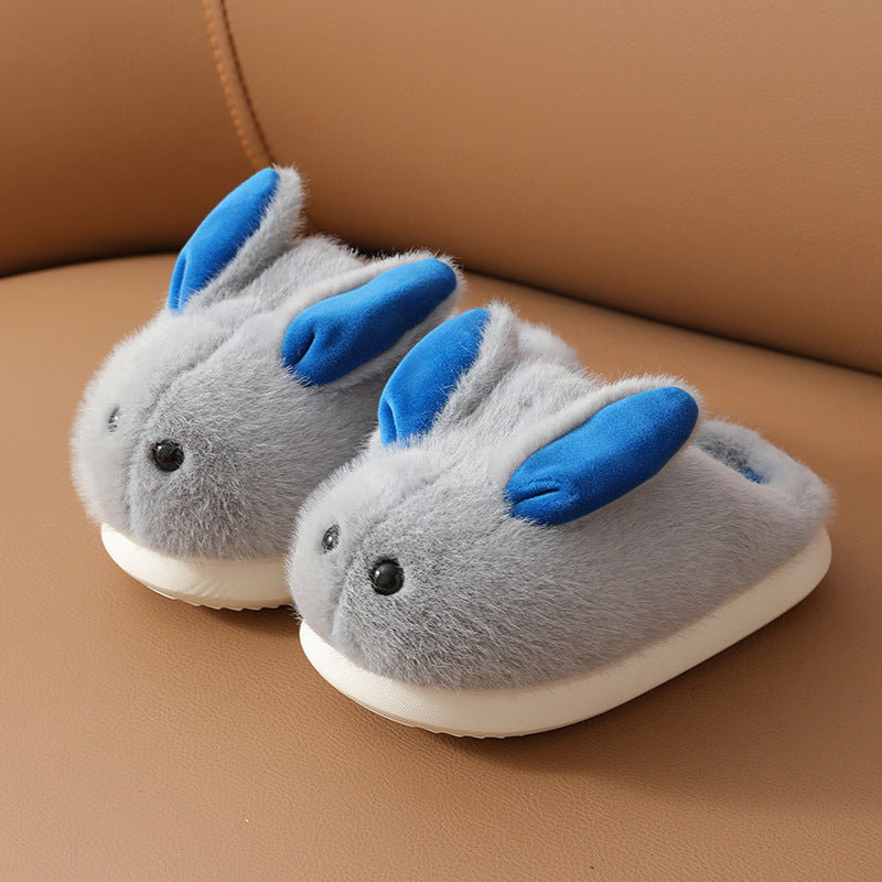 Pantoufles en coton à motif de dessins animés mignonnes pour enfants