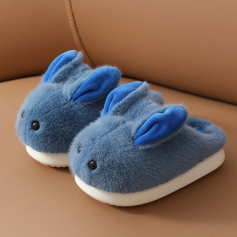 Pantoufles en coton à motif de dessins animés mignonnes pour enfants