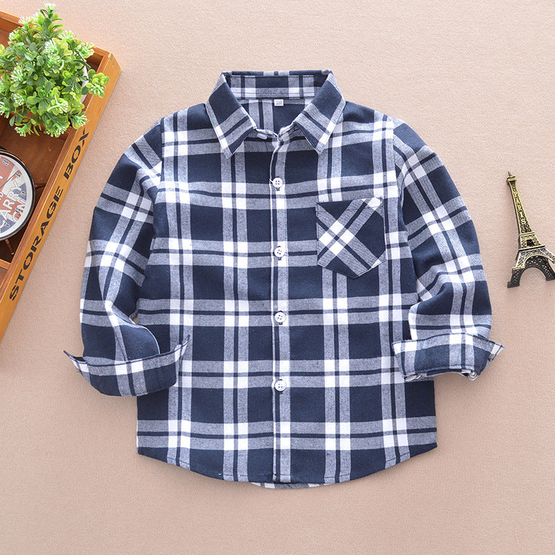 Chemise à carreaux