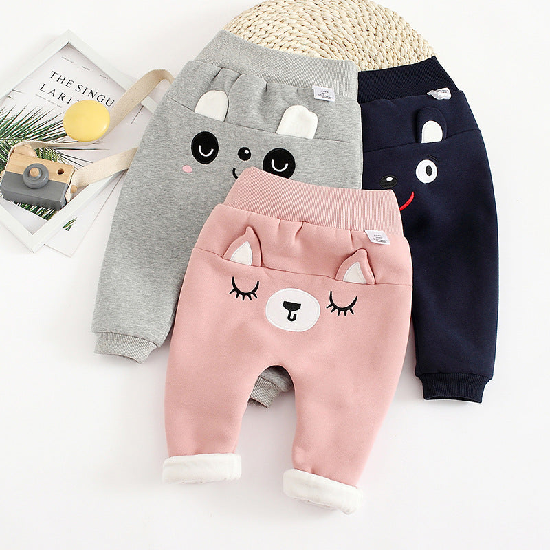 Pantalon dessin animé fesses automne et hiver