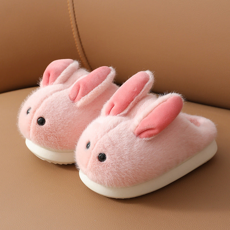 Pantoufles en coton à motif de dessins animés mignonnes pour enfants
