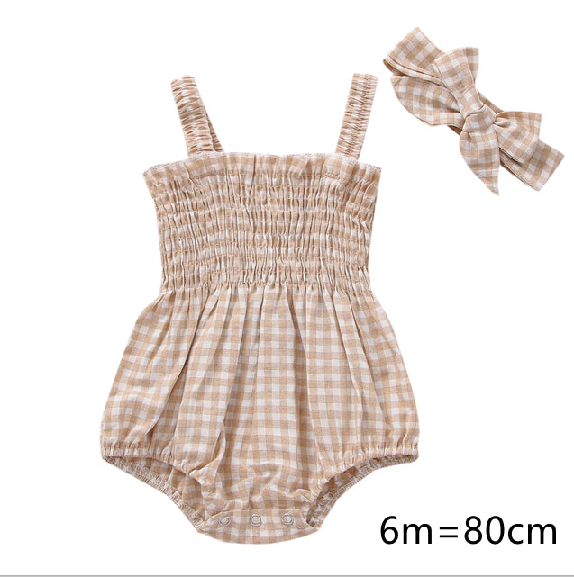 Bébés Filles 2 Pièces Tenues d'été, Volants sans Manches