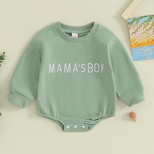 Baby Jumpsuit Winter Romper Letter Print