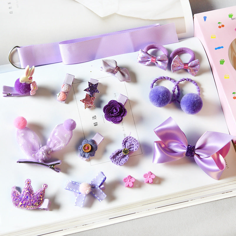 Ensemble d'accessoires pour cheveux de filles