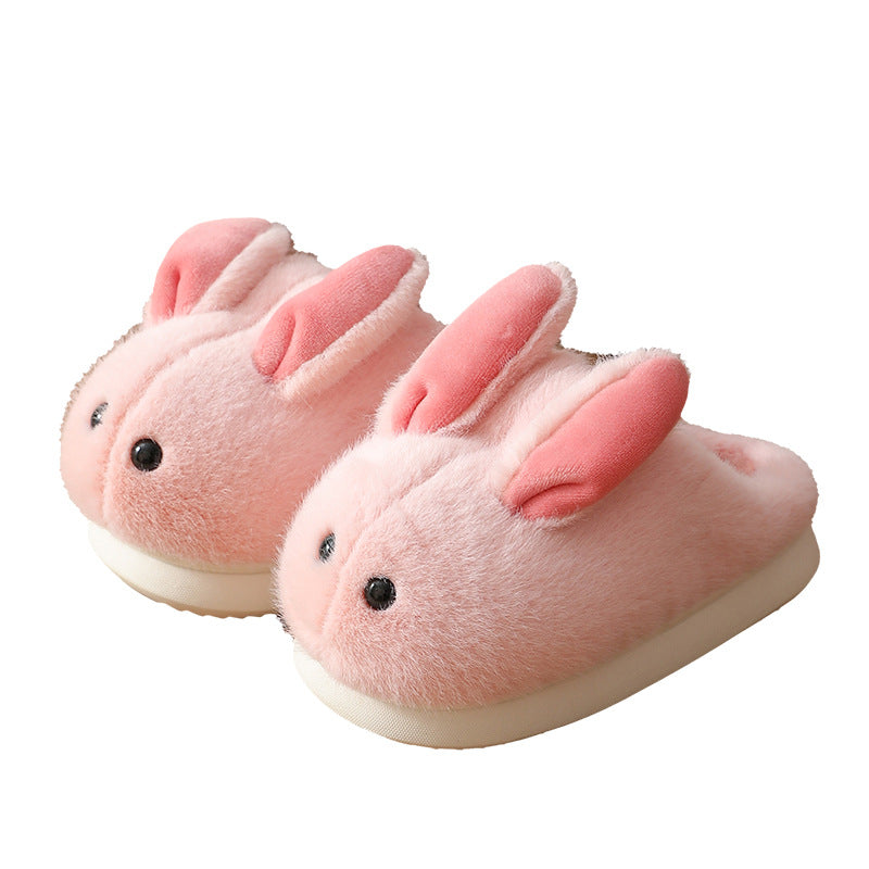 Pantoufles en coton à motif de dessins animés mignonnes pour enfants