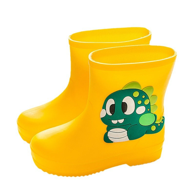 Bottes de Pluie pour Enfants Dessin Animé Imperméables Courtes Bottes de Pluie