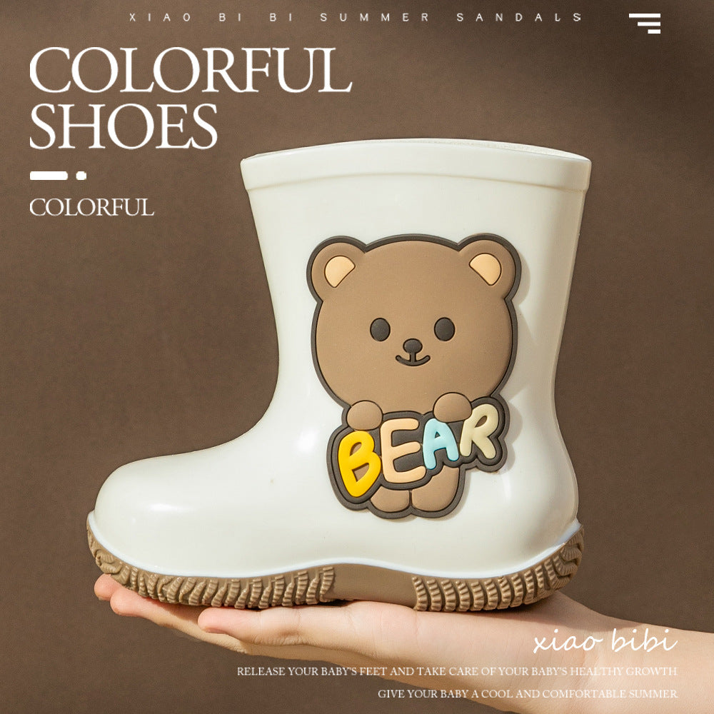 Bottes de pluie d'été pour bébés garçons et étudiants