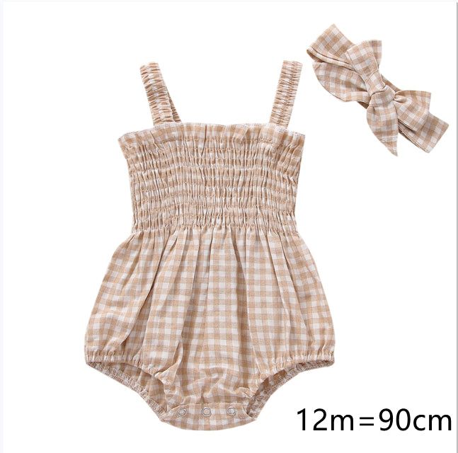 Bébés Filles 2 Pièces Tenues d'été, Volants sans Manches