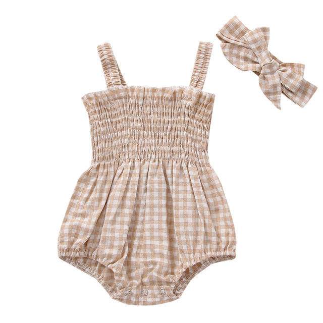 Bébés Filles 2 Pièces Tenues d'été, Volants sans Manches